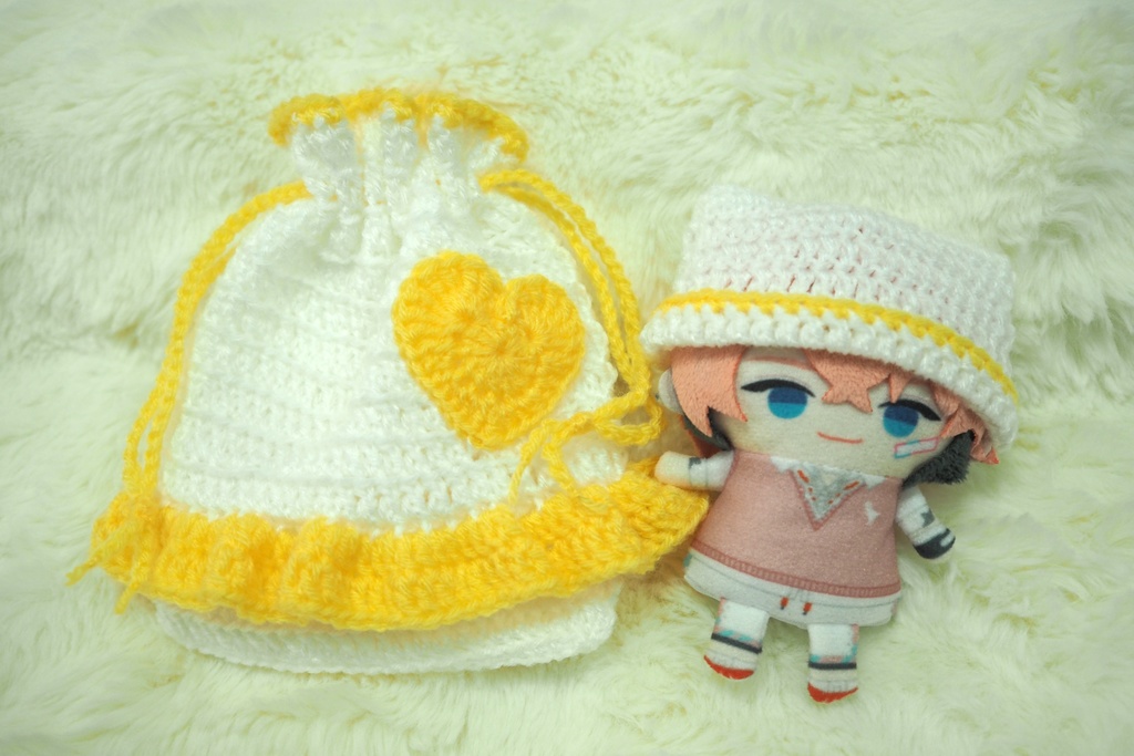 巾着&ニット帽　宇佐美リト