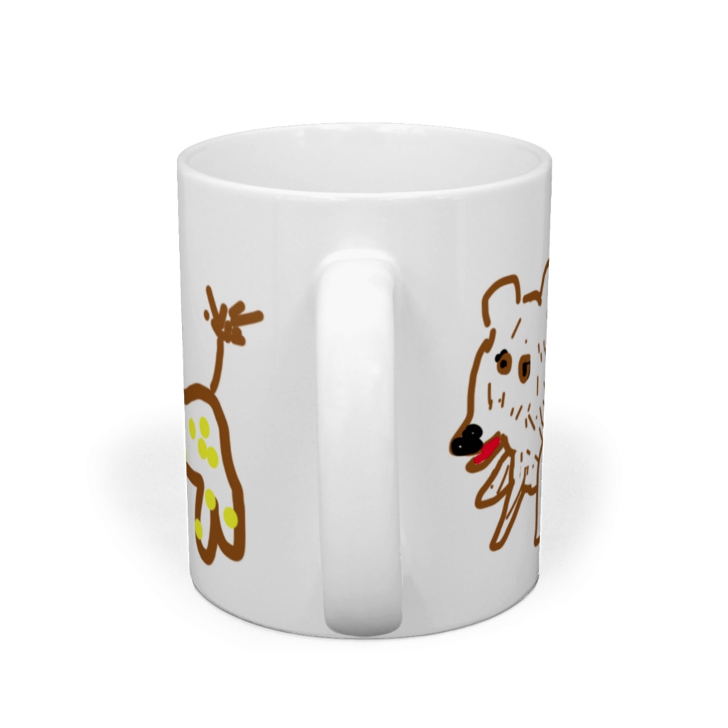 動物たちのにぎやかマグ