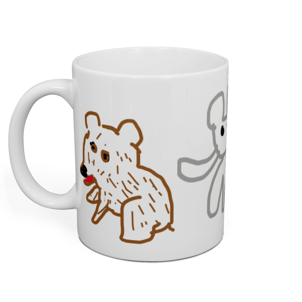 動物たちのにぎやかマグ