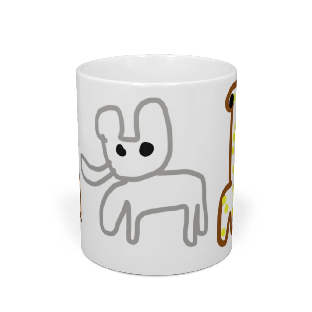 動物たちのにぎやかマグ