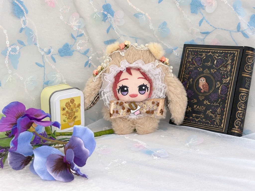 ぬい服 10-12cm うさ耳 きぐるみ
