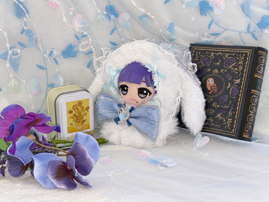 ぬい服 10-12cm 着ぐるみ うさ耳