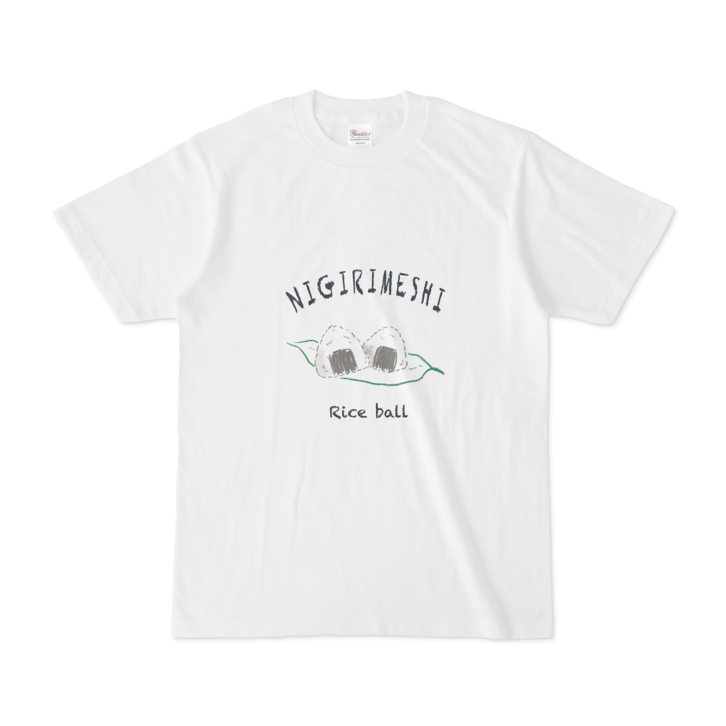 握り飯Tシャツ