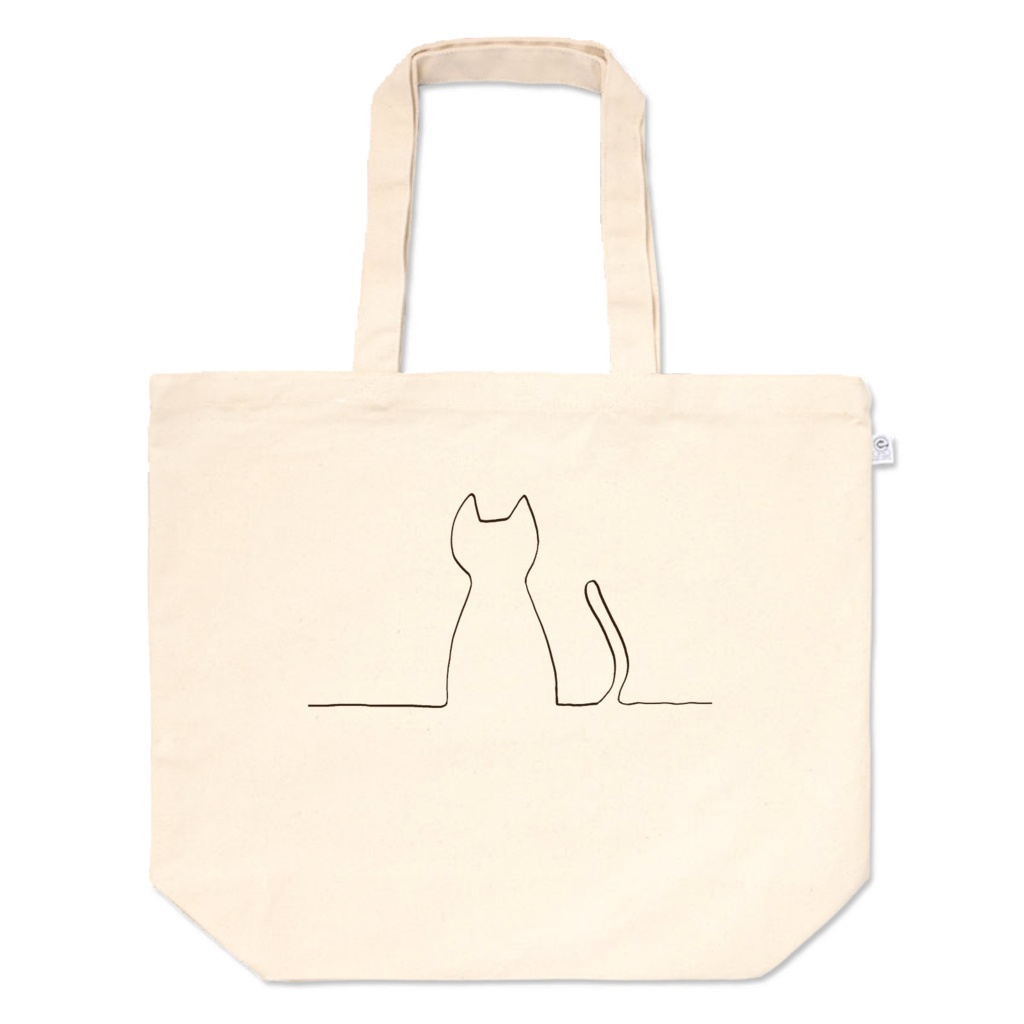 ねこ派トートバッグ