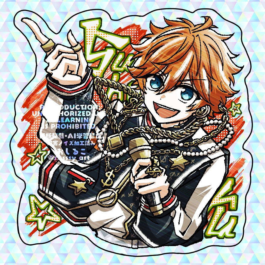 スバル_GODASHキラキラステッカー