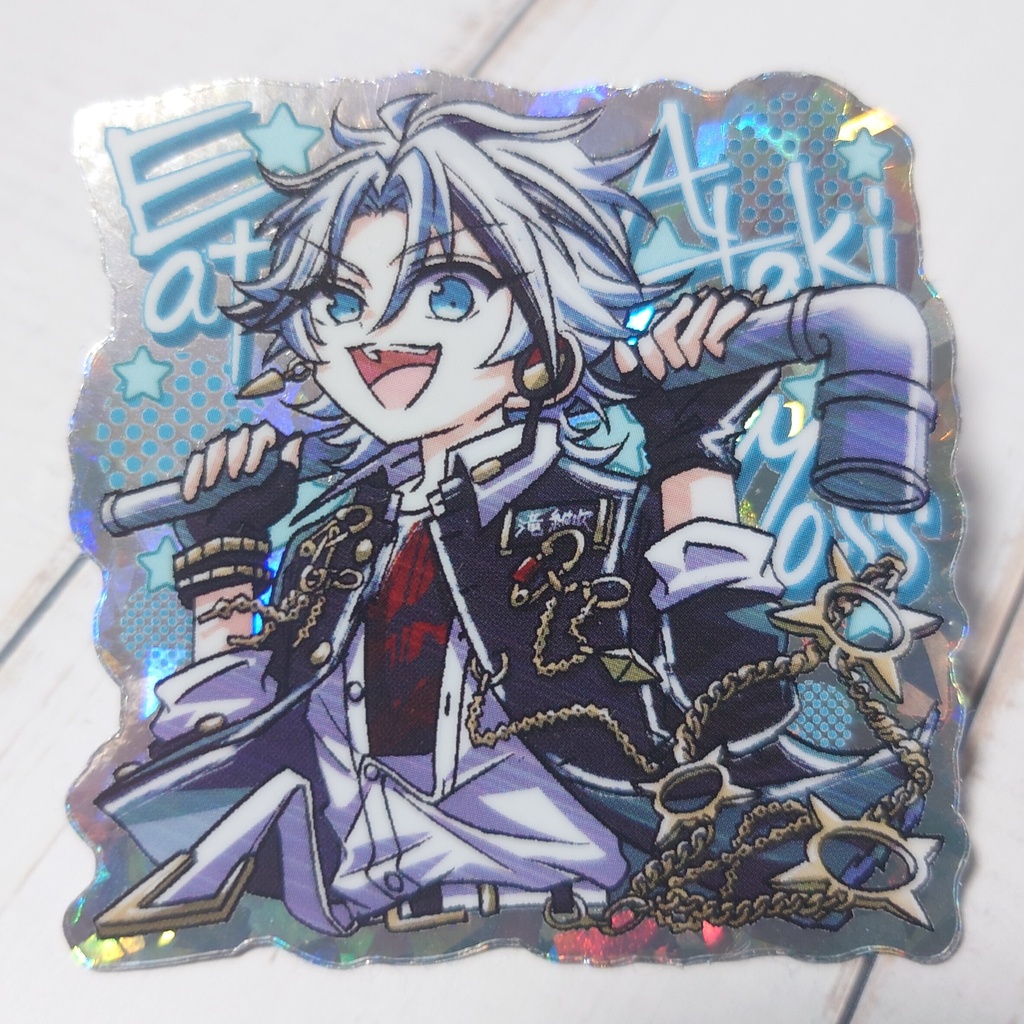 6種セット_GODASH &下天衆キラキラステッカー