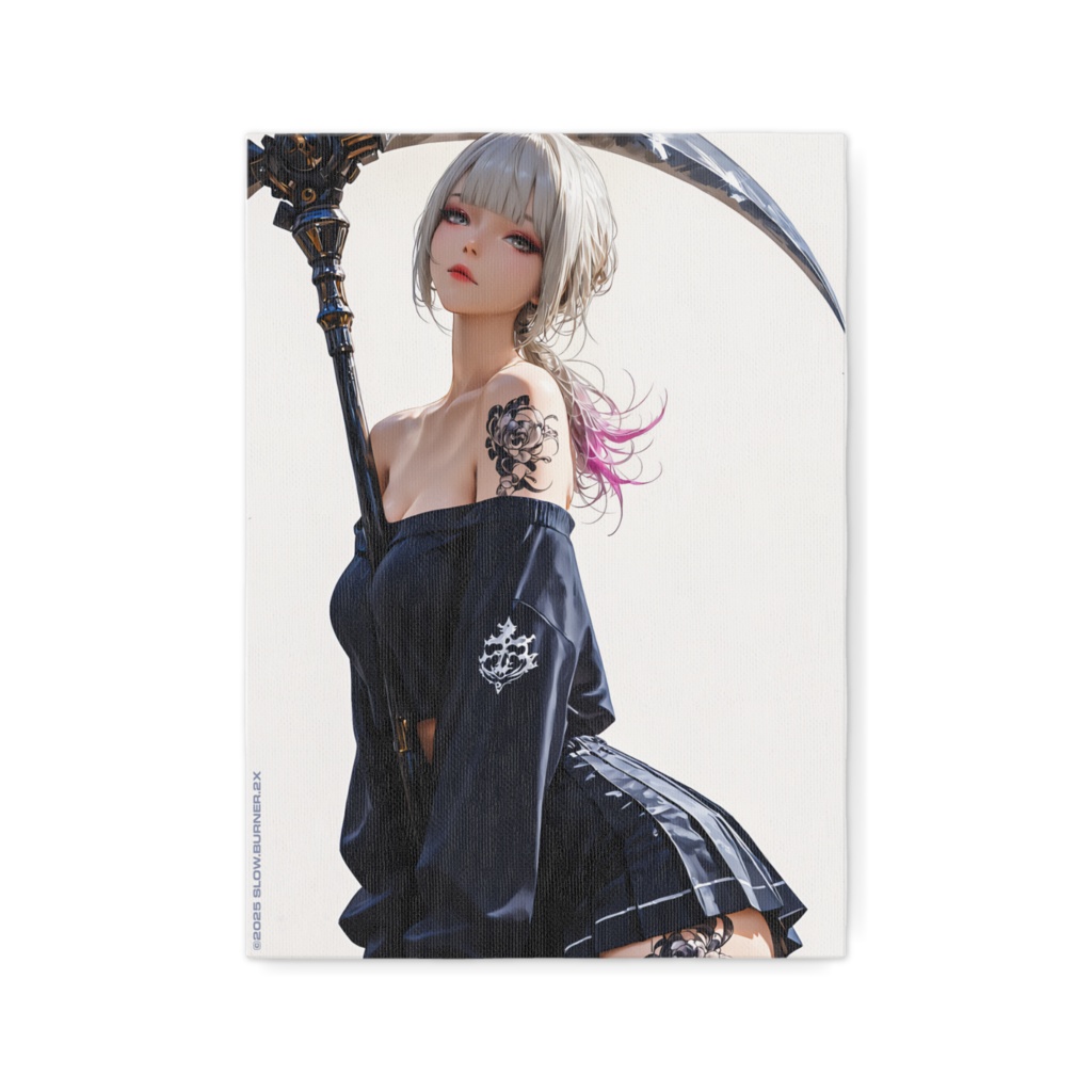 「The world lies in your gaze」キャンバス