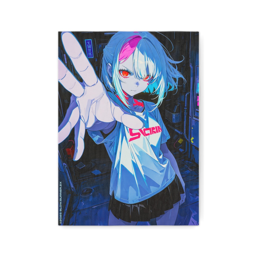 「When everything feels uncertain…」キャンバス