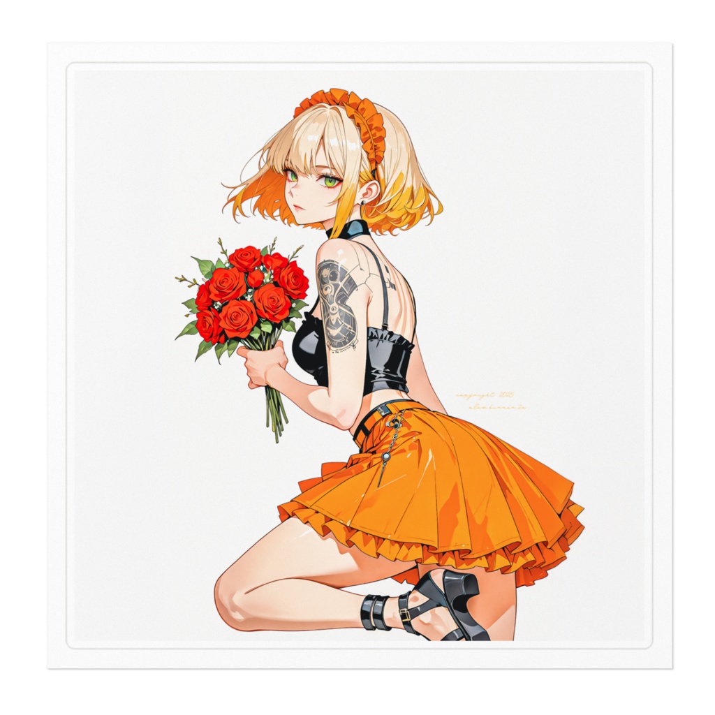 オリジナルステッカー 「Fleeting as Light」