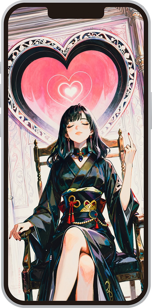 iPhone用壁紙５枚セット 「矛盾こそ美しい」