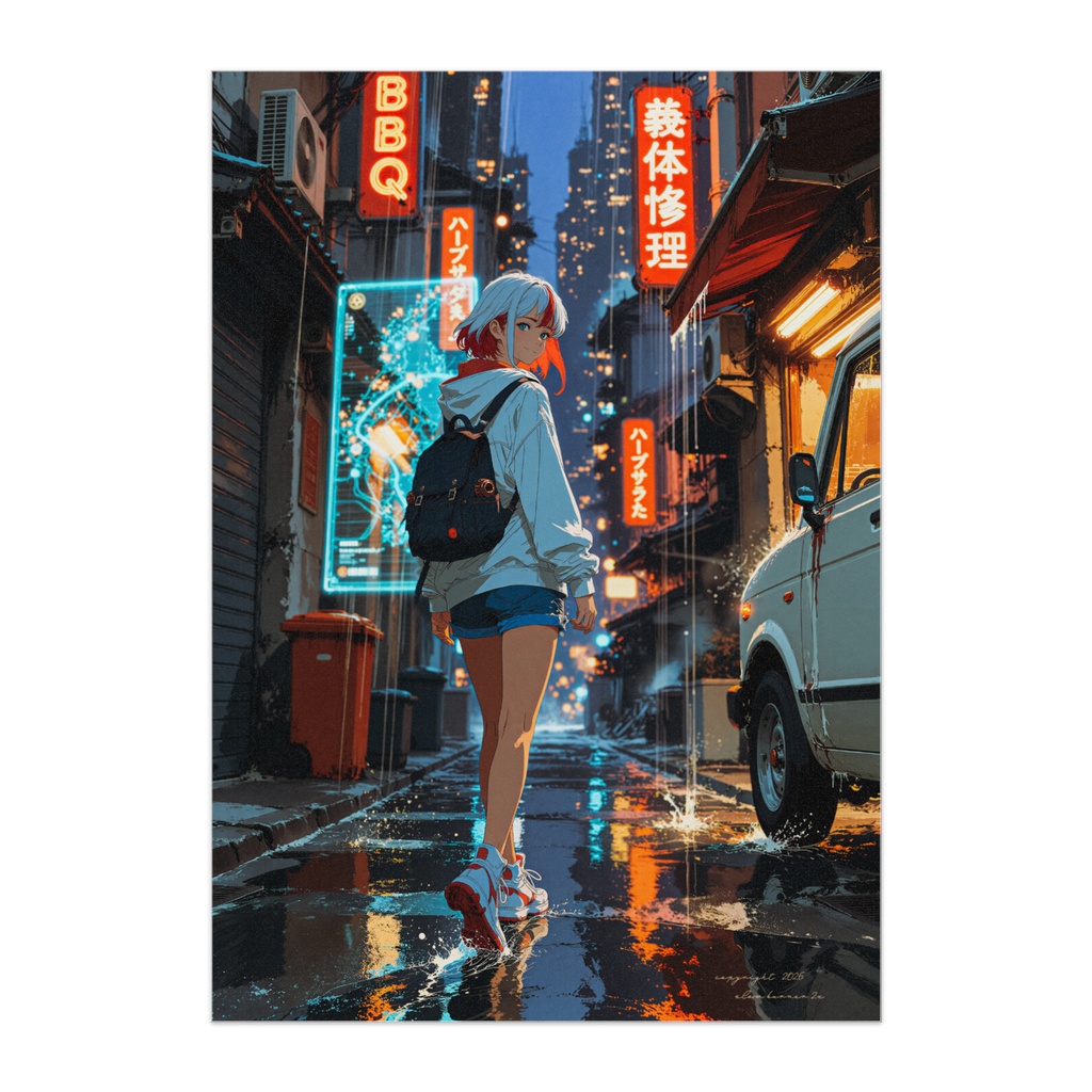オリジナルパネル - The Compass Without North.