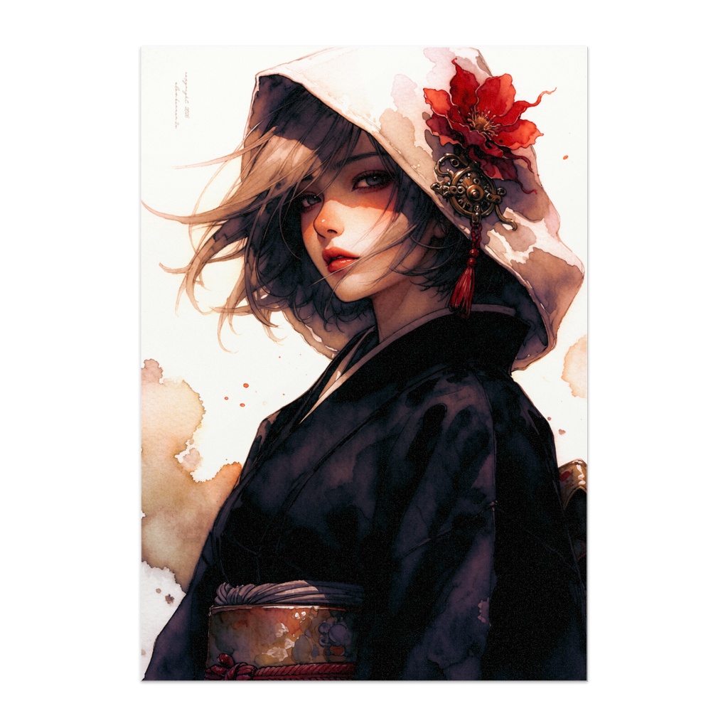 ポスター - In an Unhurried Dusk, We Do Not Ask How Far We Go.