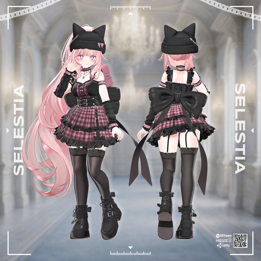 🎃SALE🎃【VRC衣装】 Crimson Kitty  【15 AVATAR】