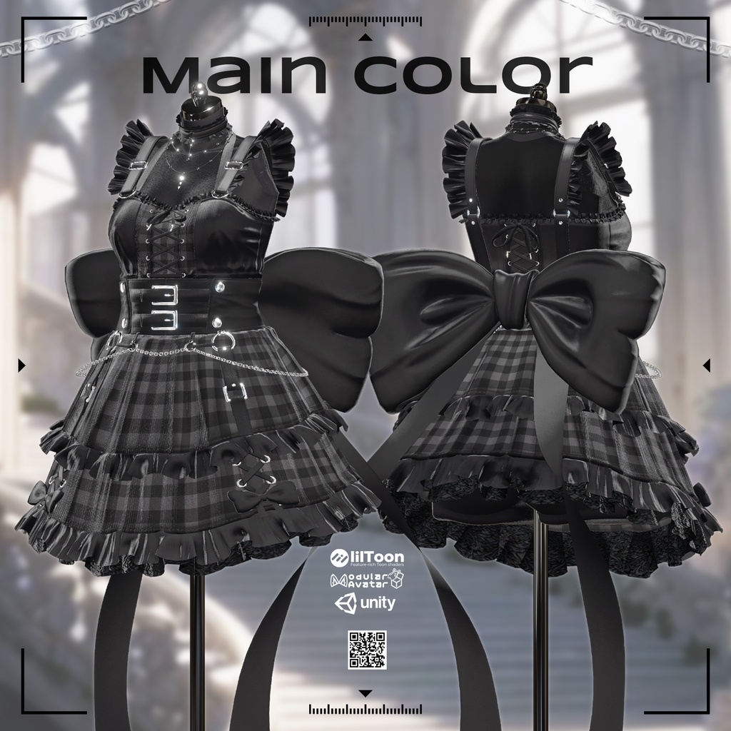 🎃SALE🎃【VRC衣装】 Crimson Kitty  【15 AVATAR】