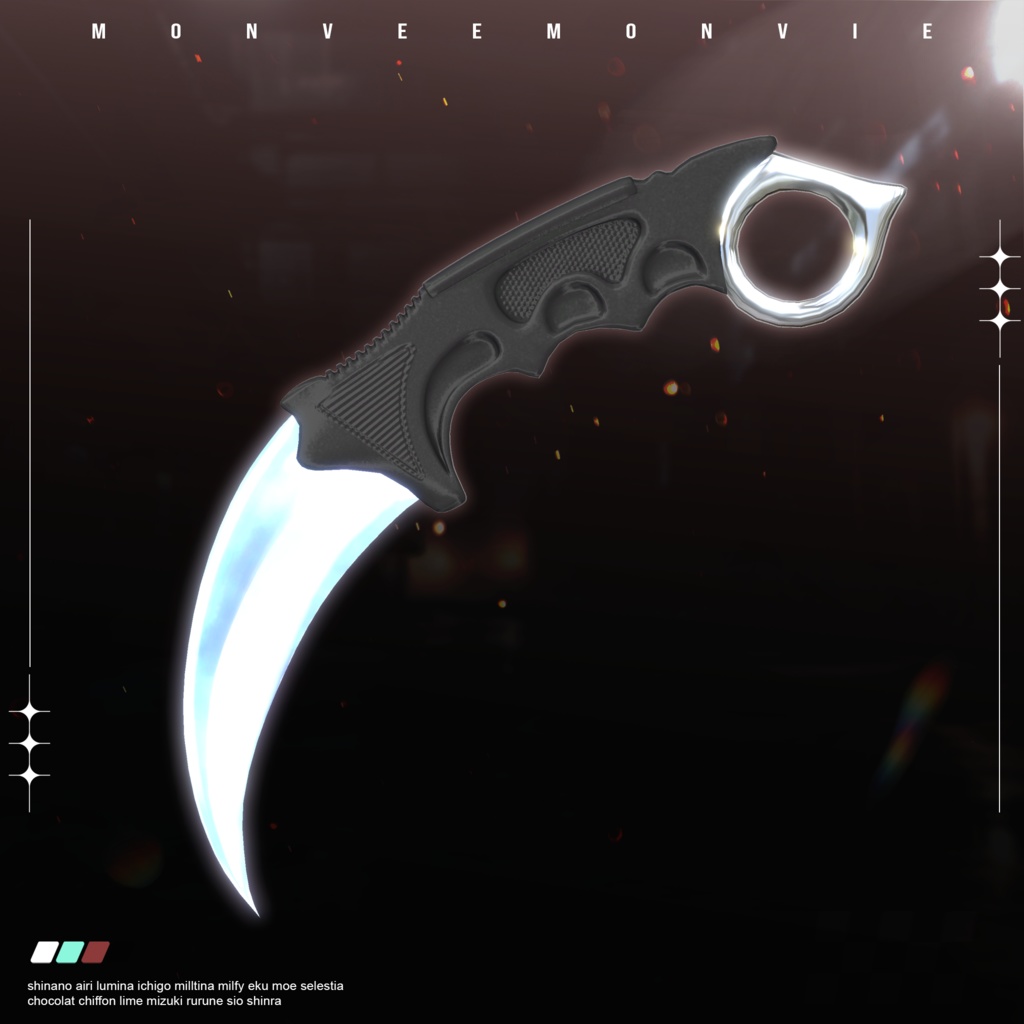 【VRC衣装】☠️Scarlet Rouge 🔪【17 AVATAR】