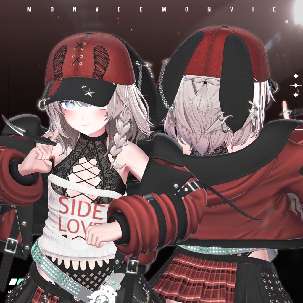 【VRC衣装】☠️Scarlet Rouge 🔪【17 AVATAR】