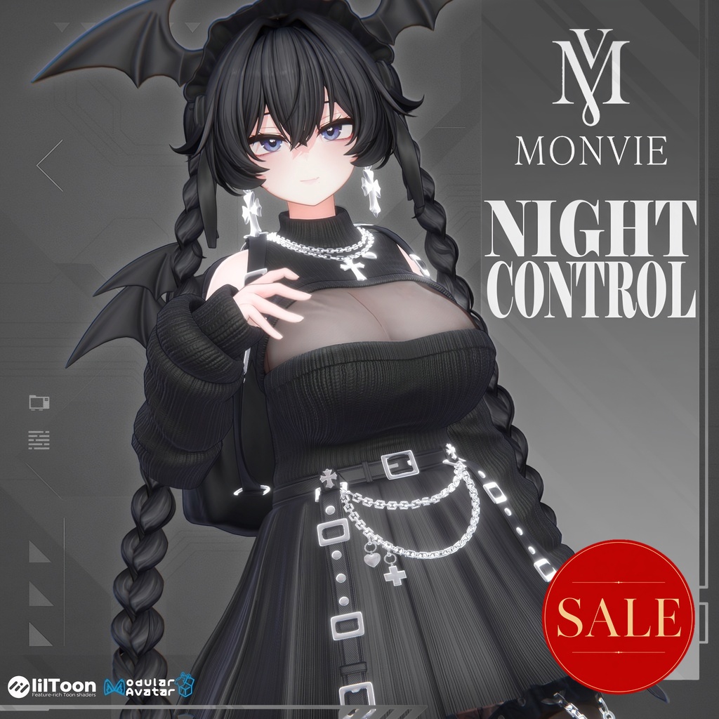 【VRC衣装】NightControl🌙【17 AVATAR】