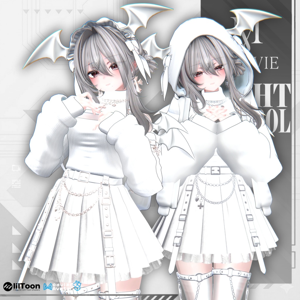 🎁 SALE 🎁 【VRC衣装】NightControl🌙【16 AVATAR】