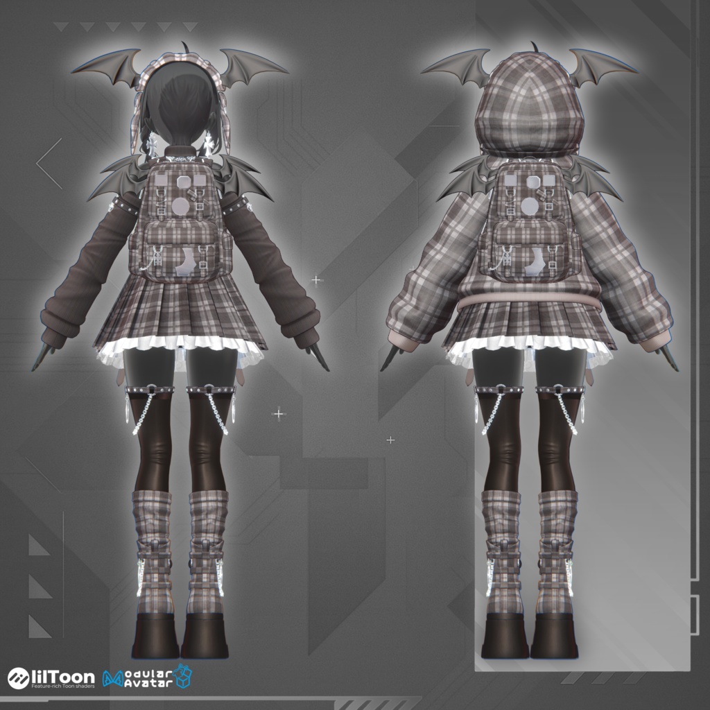 🎁 SALE 🎁 【VRC衣装】NightControl🌙【16 AVATAR】