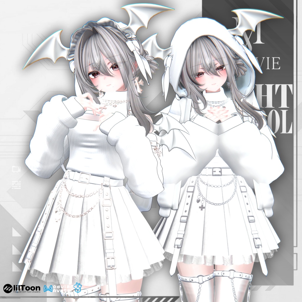 🎁 SALE 🎁 【VRC衣装】NightControl🌙【16 AVATAR】