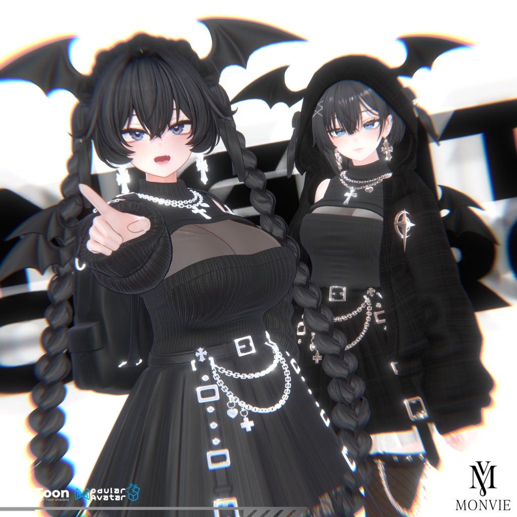 🎁 SALE 🎁 【VRC衣装】NightControl🌙【16 AVATAR】