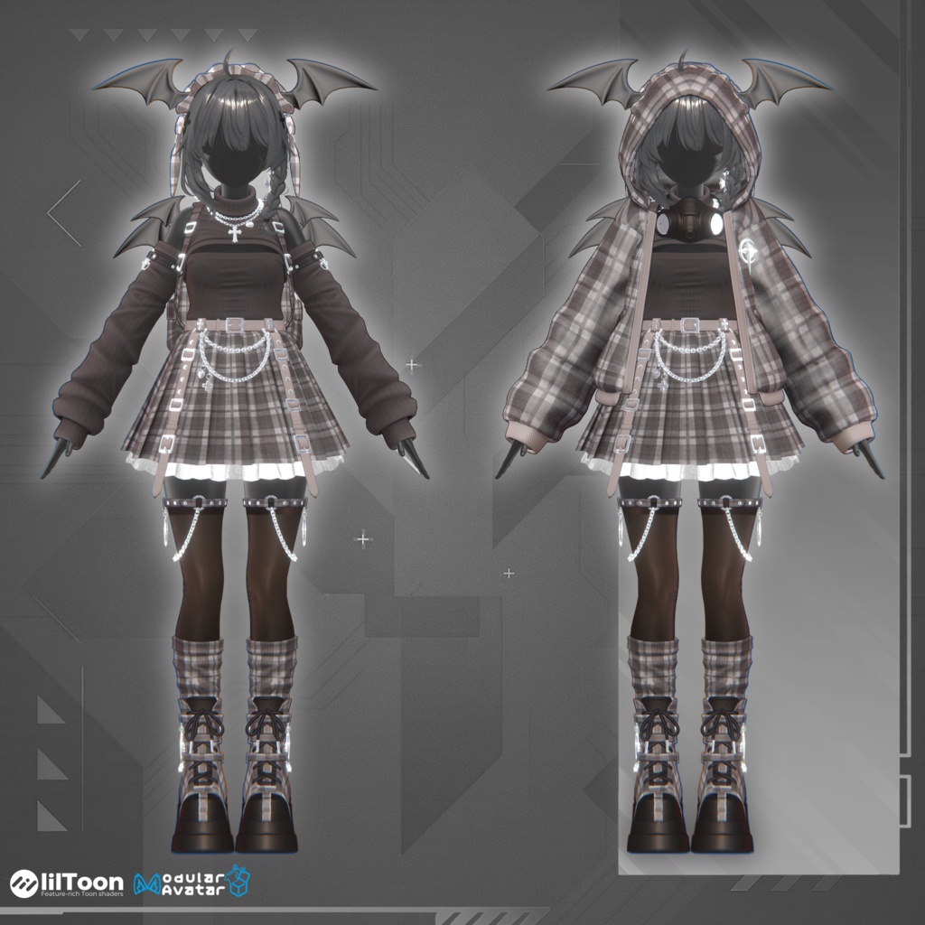 🎁 SALE 🎁 【VRC衣装】NightControl🌙【16 AVATAR】