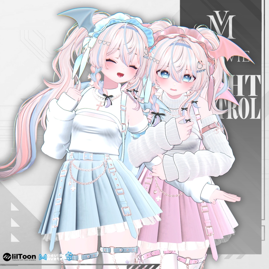 🎁 SALE 🎁 【VRC衣装】NightControl🌙【16 AVATAR】