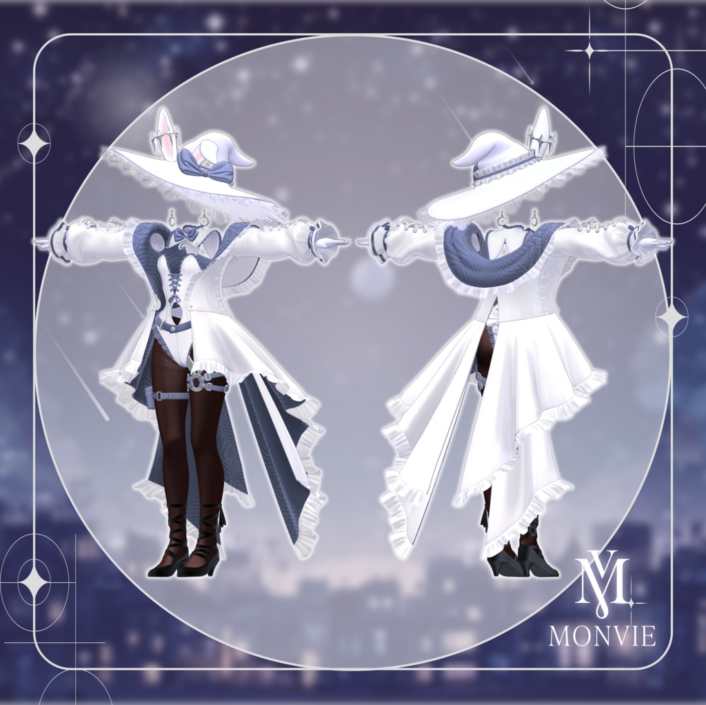 💎【SALE 中】💎【VRC衣装】BuunyWitch🐇【17 AVATAR】