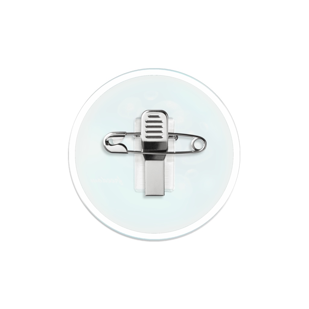 Life is freedom-クラゲバッチ