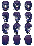 蛇咬沙羅　ツクールMZ対応キャラチップ