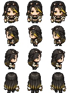 〇風〇夜　RPGツクールMZ対応キャラチップ