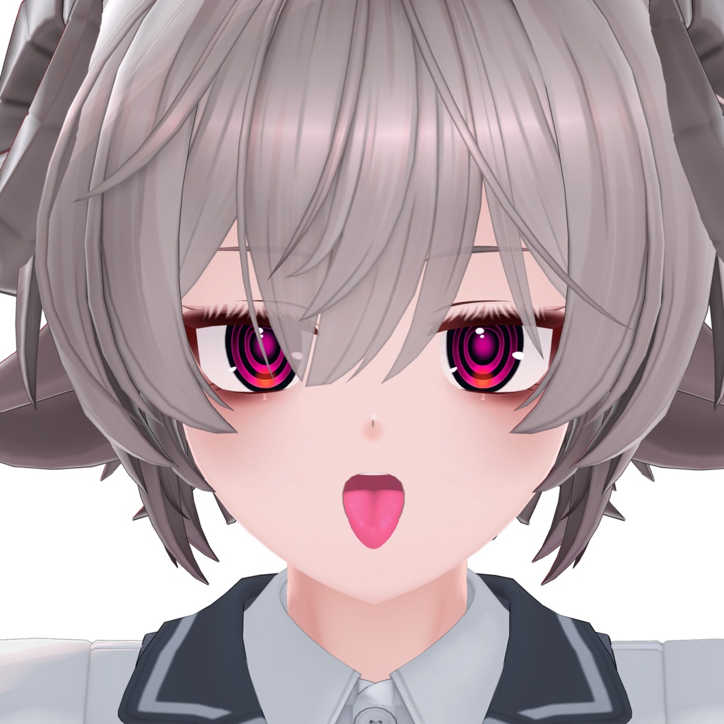 【モルン専用】PsychoEye【Makeup&Blood・Eye・Tongue・Face Blendshape】