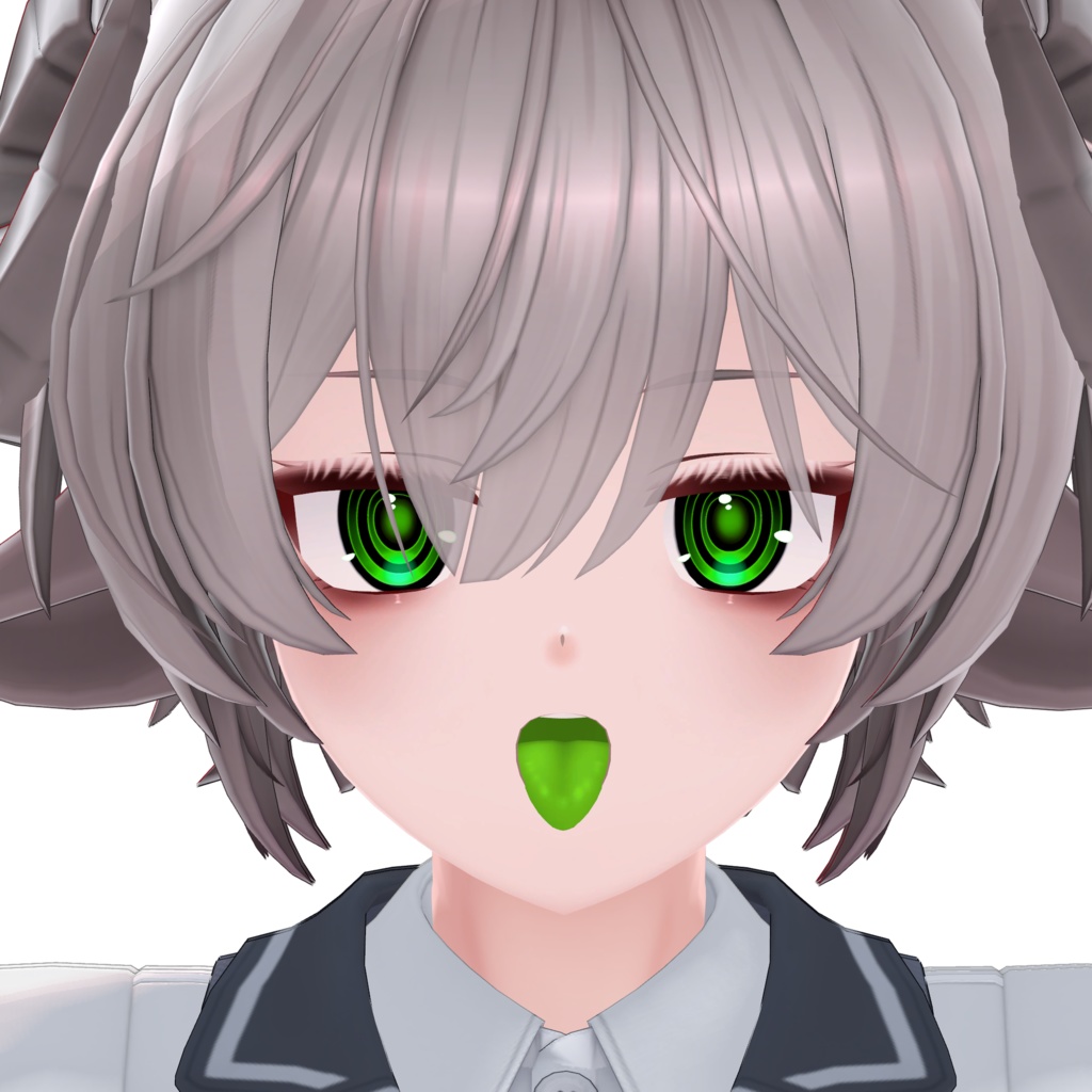 【モルン専用】PsychoEye【Makeup&Blood・Eye・Tongue・Face Blendshape】