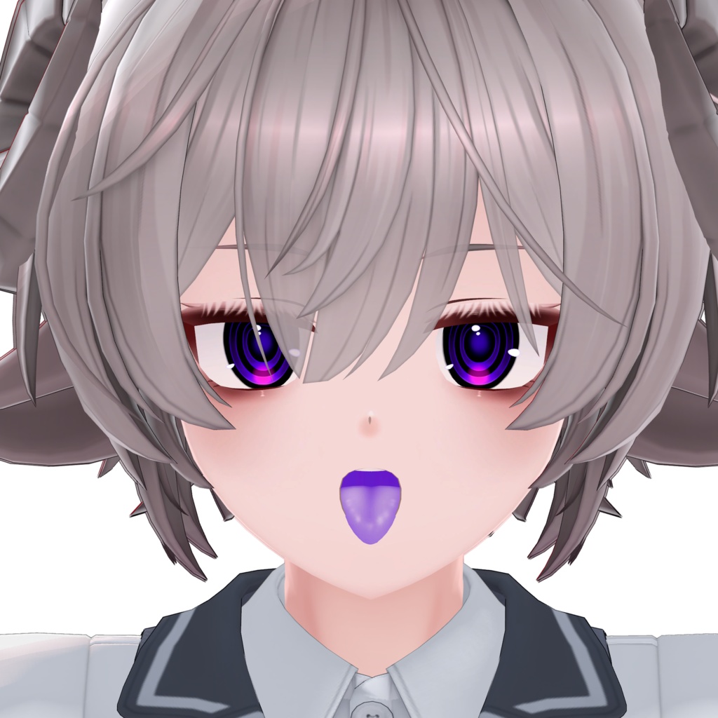 【モルン専用】PsychoEye【Makeup&Blood・Eye・Tongue・Face Blendshape】