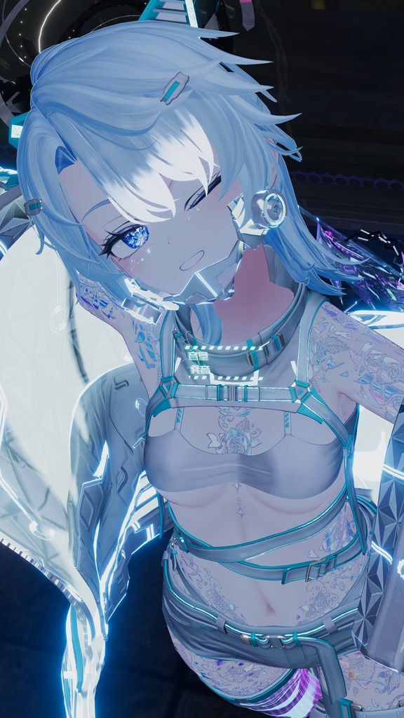 【しなの対応】RoseThorn_Tattoo Texture【Normal & MatCap / 4Color】