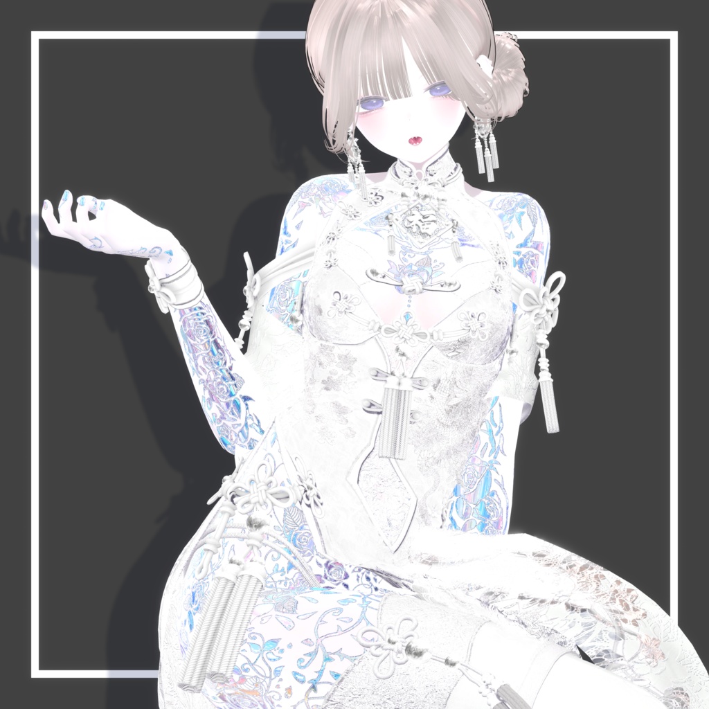 【しなの対応】RoseThorn_Tattoo Texture【Normal & MatCap / 4Color】