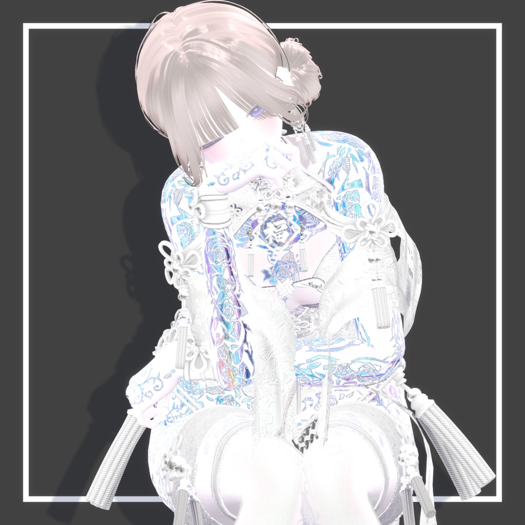 【しなの対応】RoseThorn_Tattoo Texture【Normal & MatCap / 4Color】