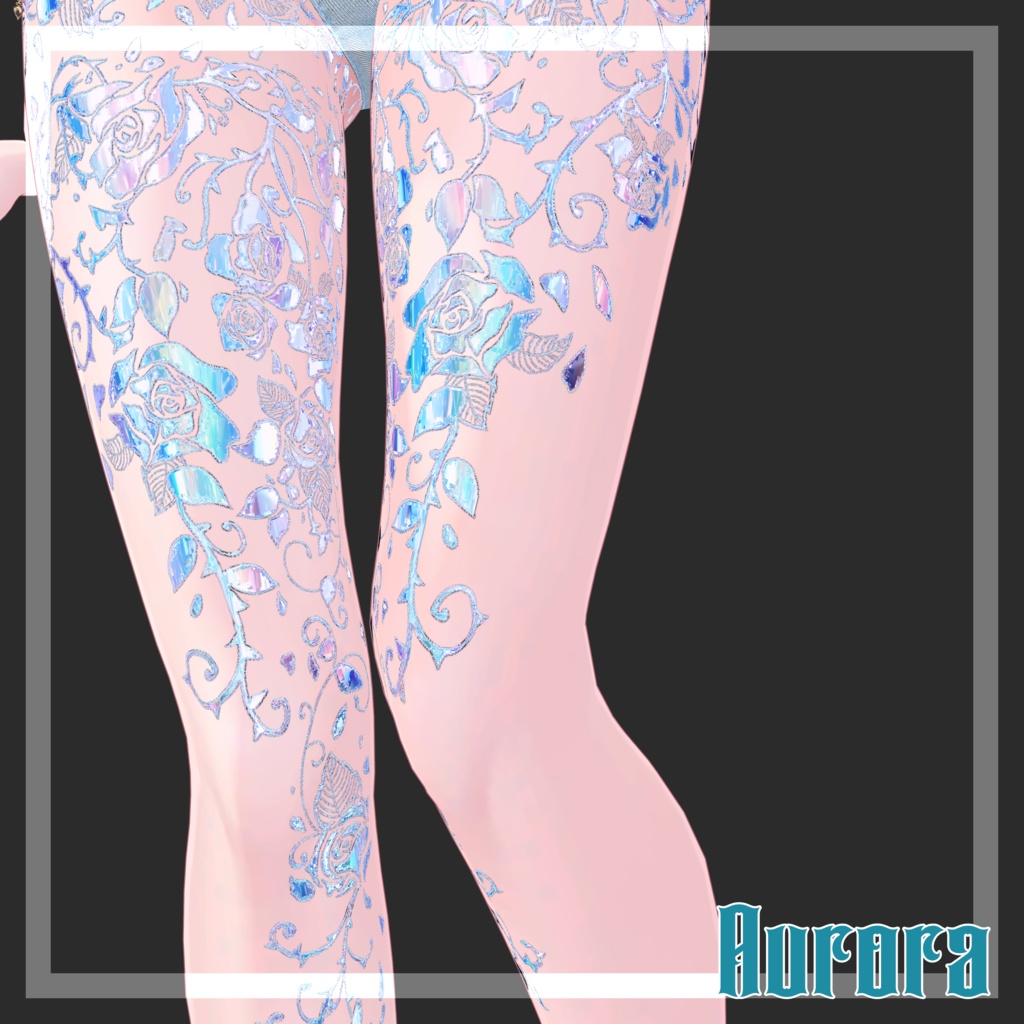 【しなの対応】RoseThorn_Tattoo Texture【Normal & MatCap / 4Color】