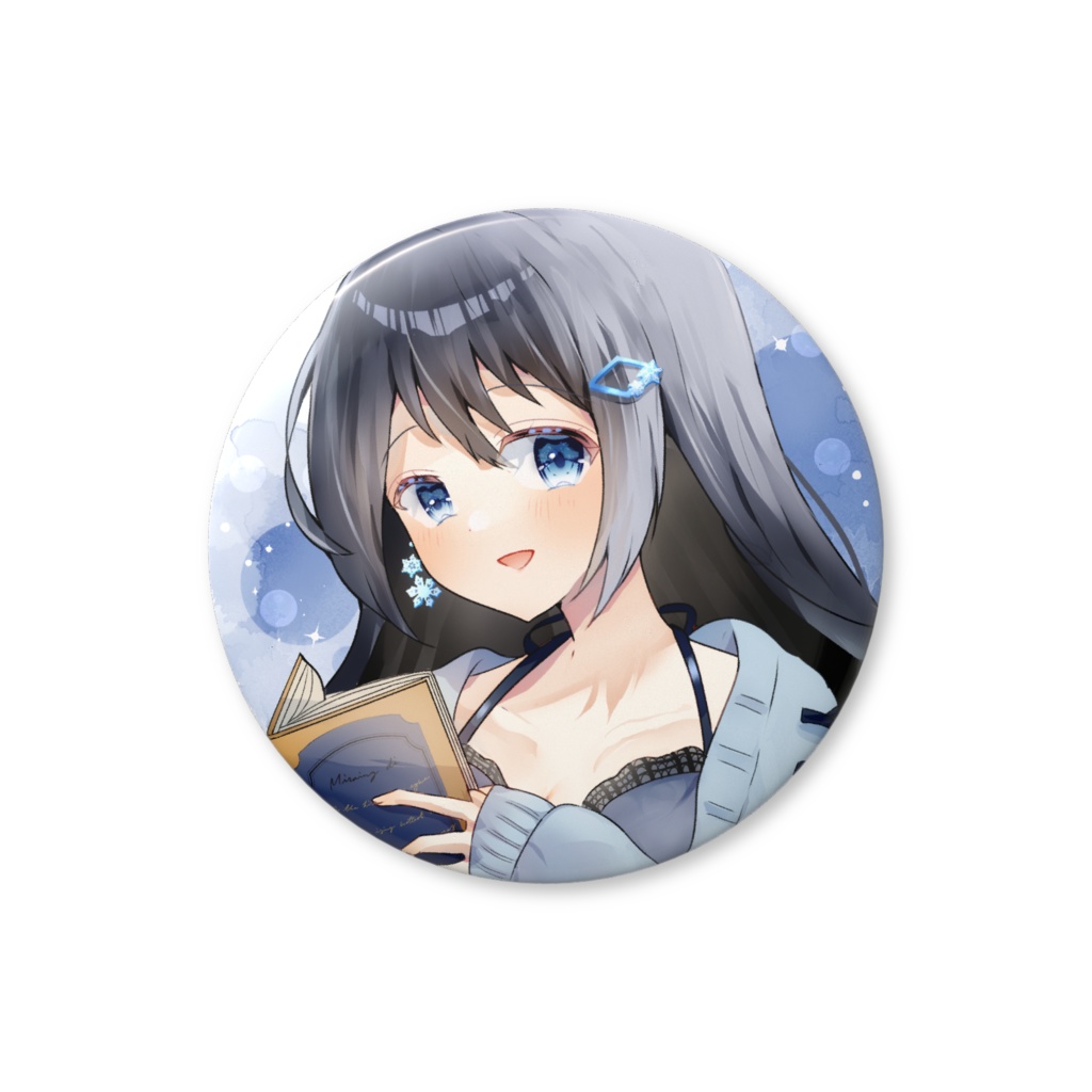 缶バッチ(読書ver)