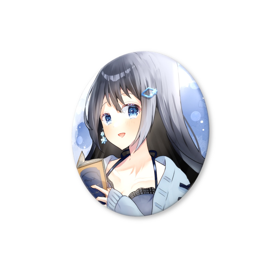 缶バッチ(読書ver)