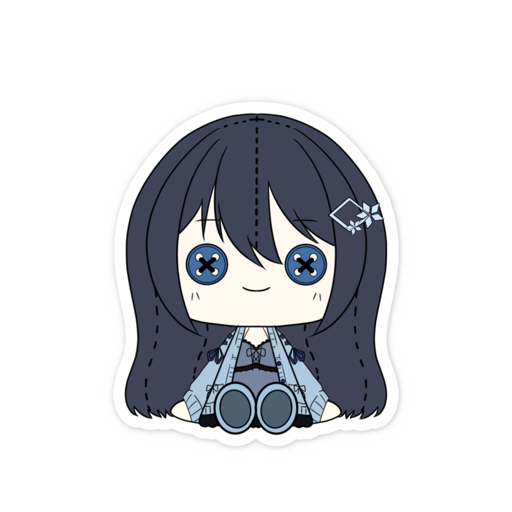 スマホステッカー(ぬいver)