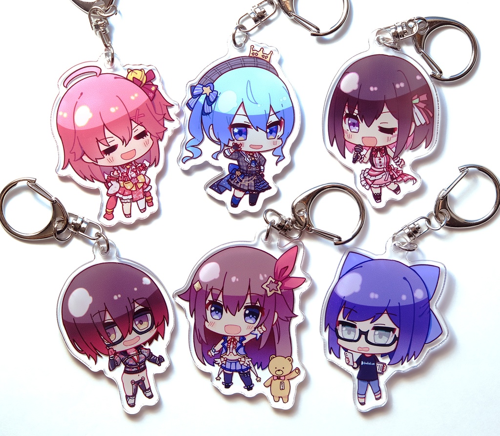 ホロクル アクリルキーホルダー / ホロライブ0期生