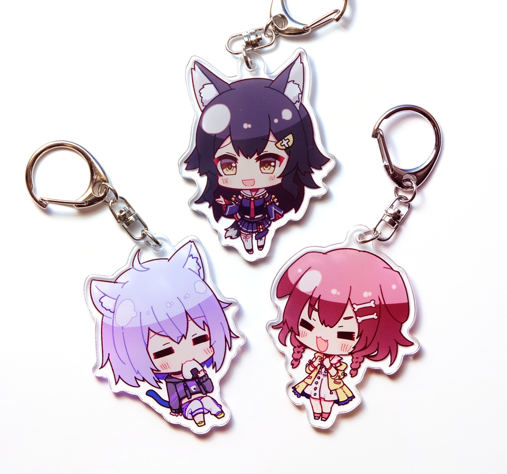 ホロクル アクリルキーホルダー / ホロライブゲーマーズ