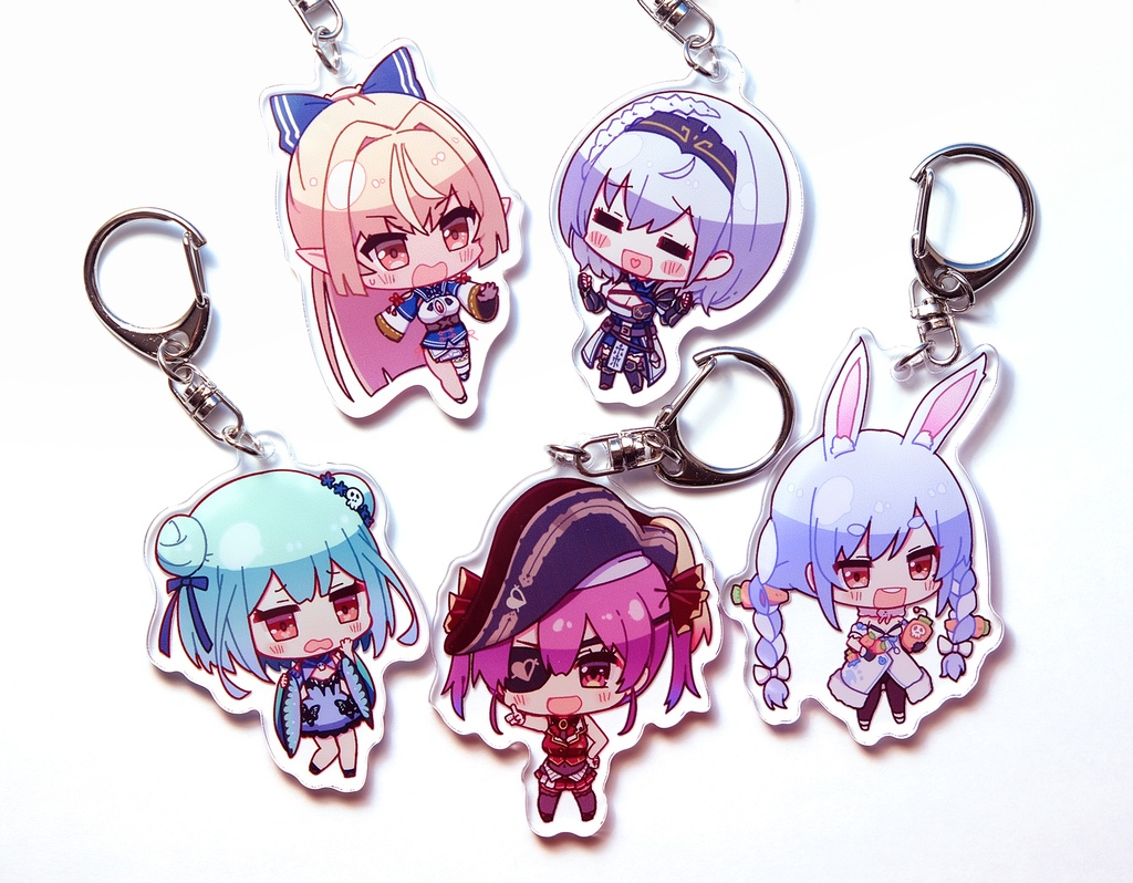 ホロクル アクリルキーホルダー / ホロライブ3期生