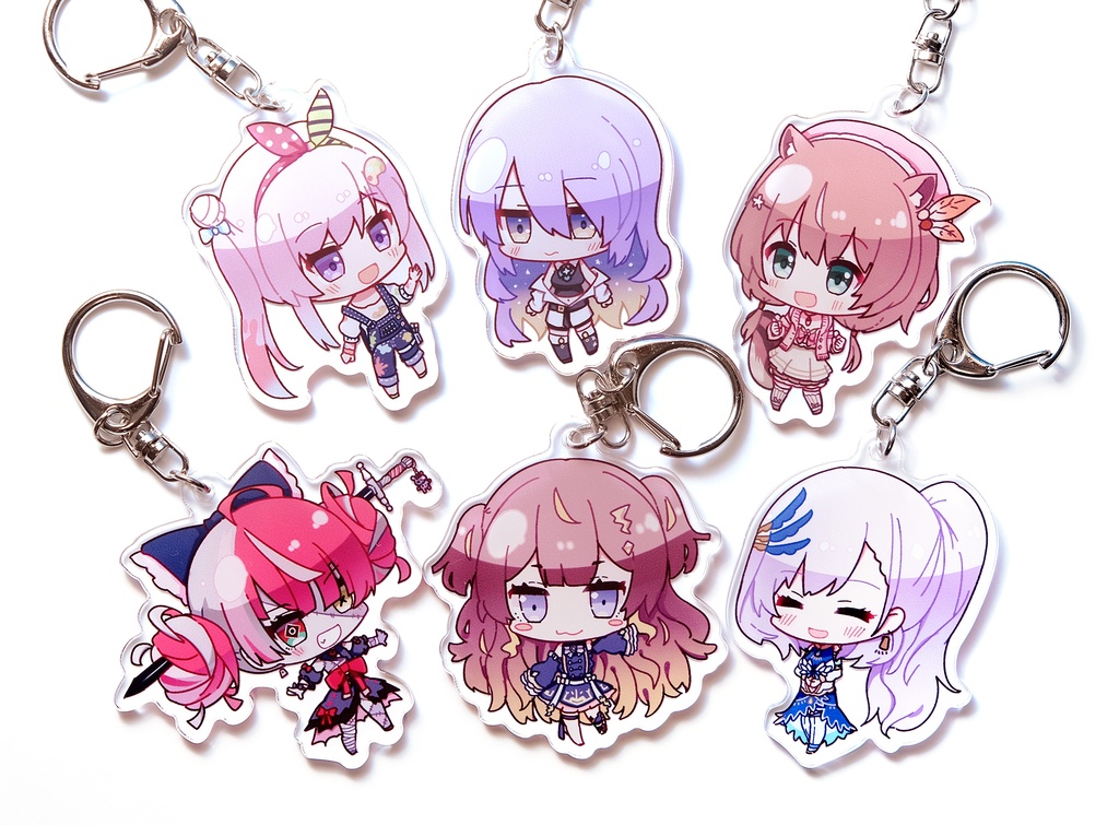 ホロクル アクリルキーホルダー / ホロライブID