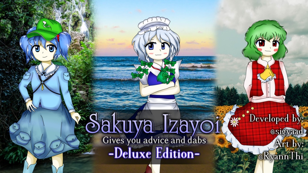 Sakuya Izayoi Gives You Advice And Dabs Deluxe Edition