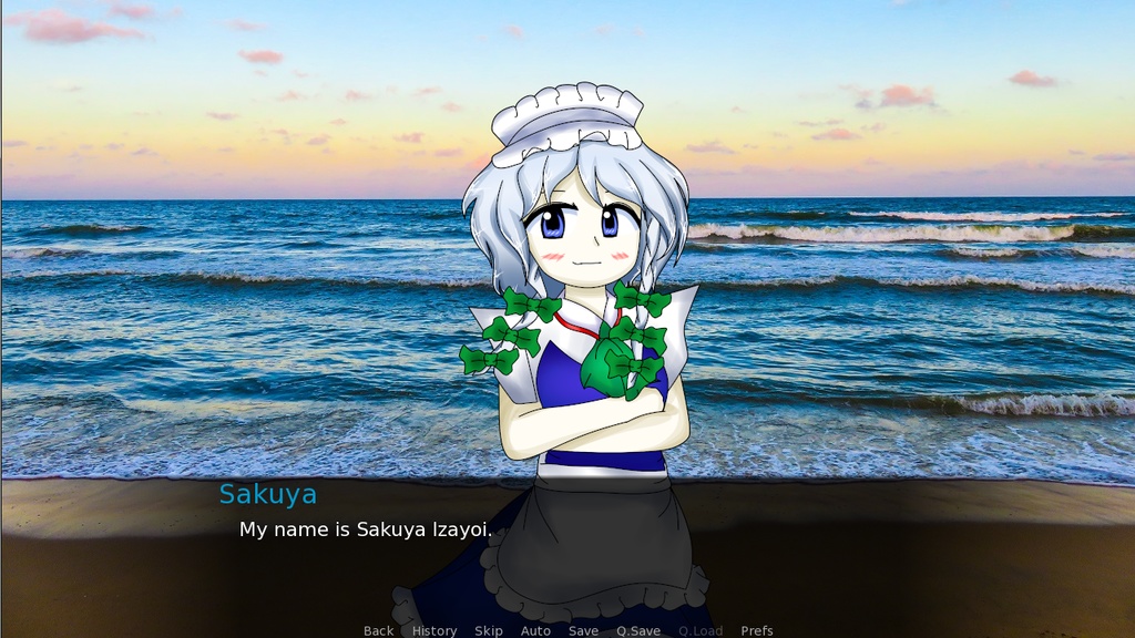 Sakuya Izayoi Gives You Advice And Dabs Deluxe Edition