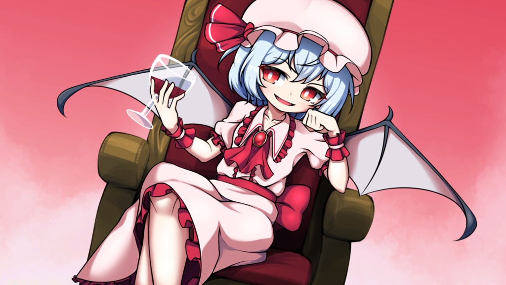 Remilia Scarlet's Coin And Glass Game