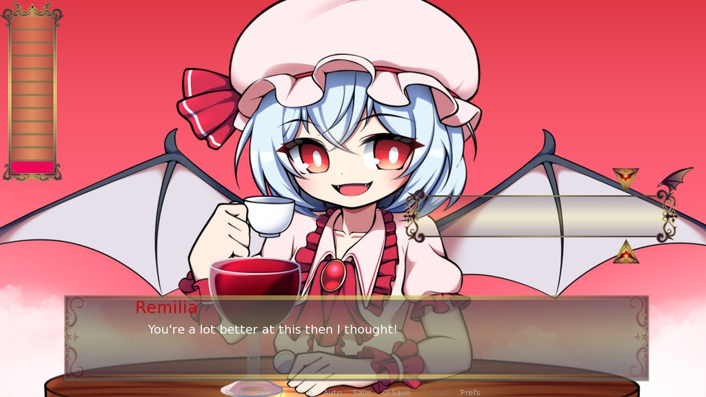 Remilia Scarlet's Coin And Glass Game