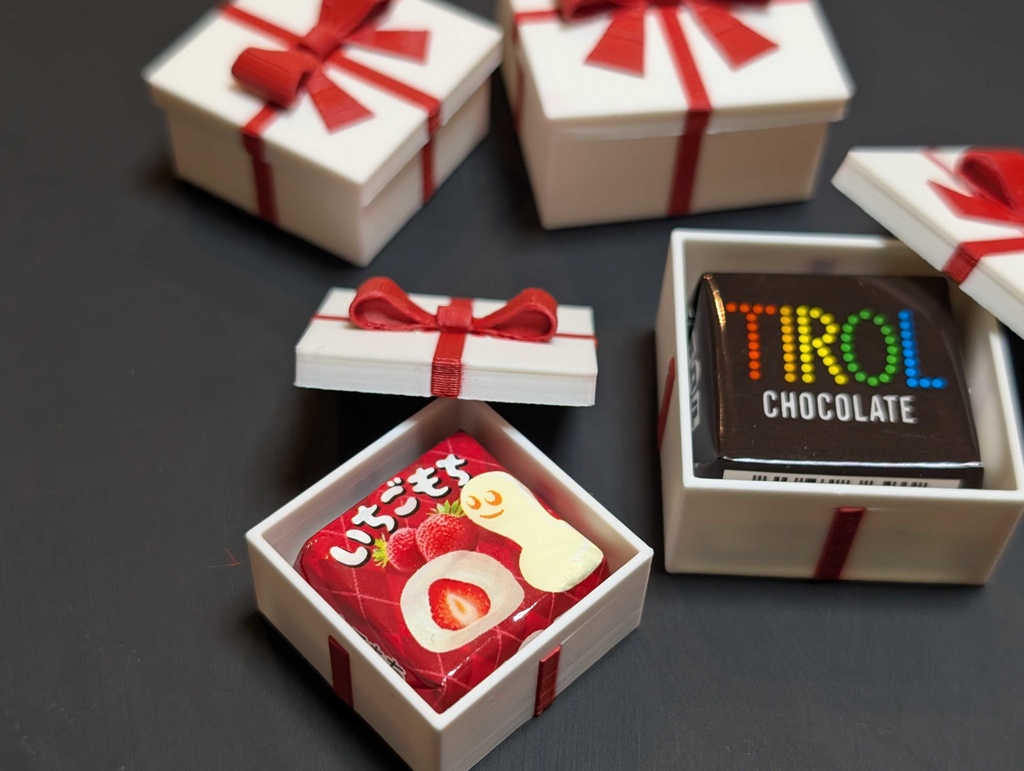 チロルチョコ用ギフトボックス